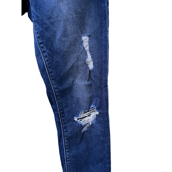 Lucky Brand Size 4/27 A Brooke Legging Jeans Distressed Skinny Denim Stretch Blu - Picture 11 of 16